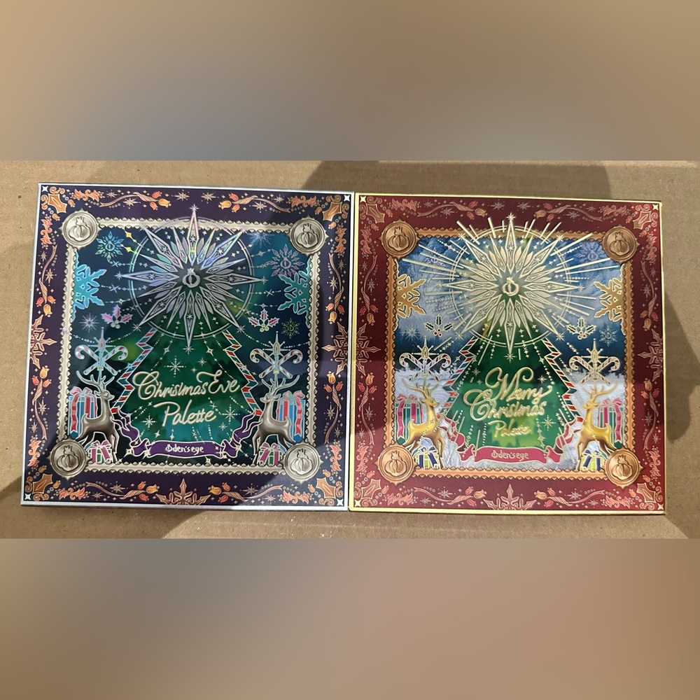 Oden’s Eye Christmas Eve and Merry Christmas Palette
